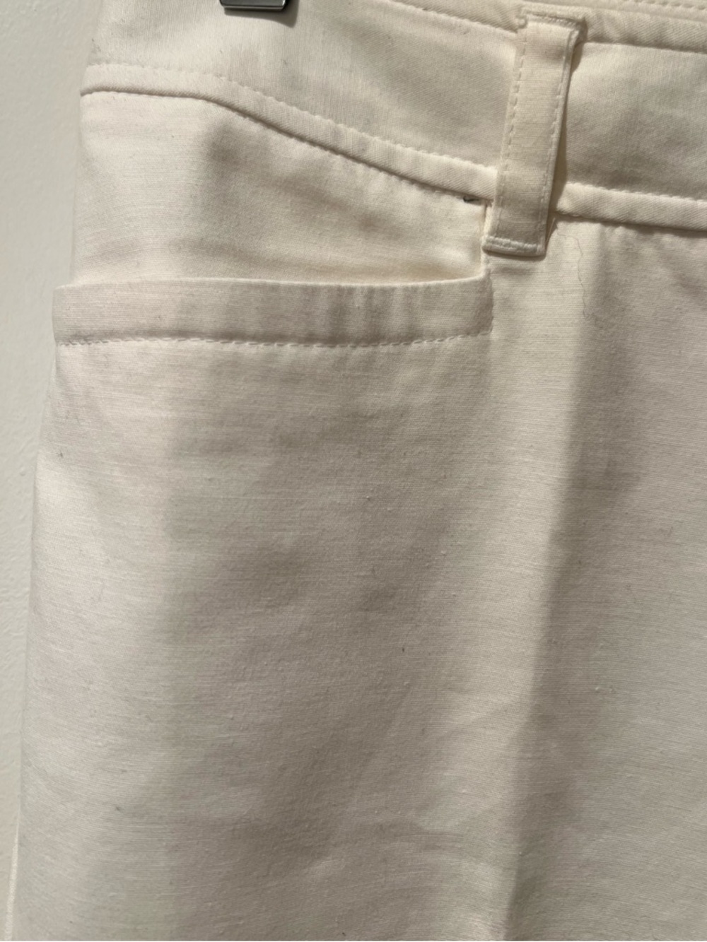 Charter Club Cream Slim Cropped Ankle Jeans women size 8 - Picture 7 of 7